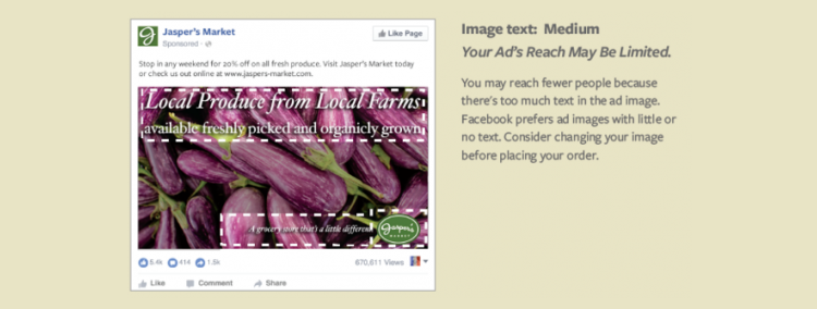 Facebook testira umik pravila največ 20 odstotkov besedila na sliki - Srednja stopnja - iPROM Mnenja strokovnjakov - Maja Nučič