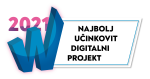 WEBSI 2021 - Najbolj učinkovit digitalni projekt
