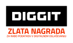 DIGGIT - Zlata nagrada za rabo podatkov v digitalnem oglaševanju