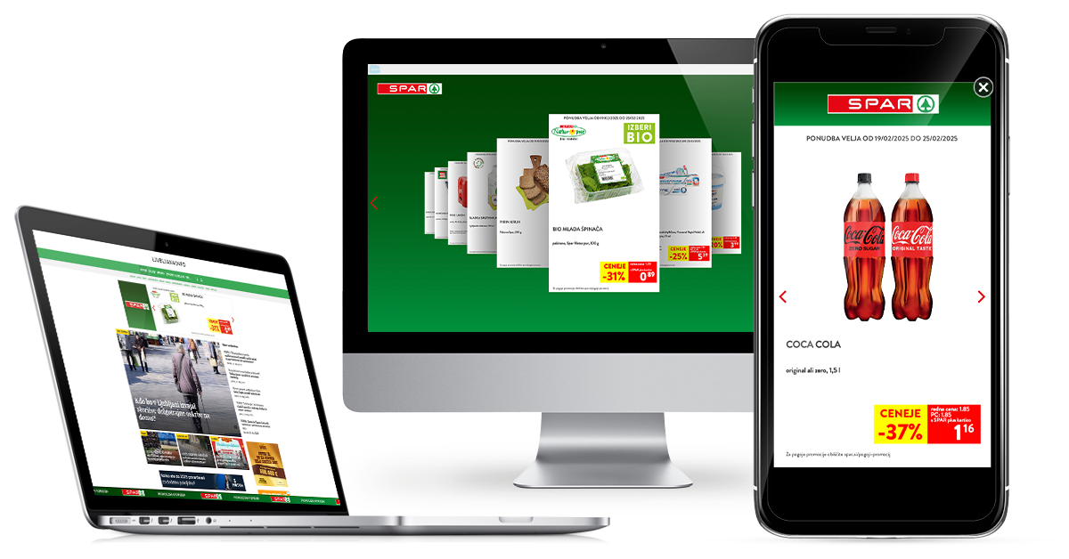 Referenca - SPAR Slovenija Tailormade podatkovno in vedenjsko gnan sistem za personalizirano oglaševanje - iPROM - Študije primerov