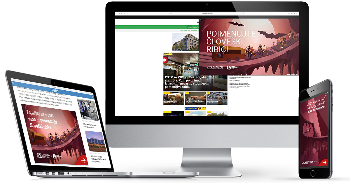 Referenca - Generali Investments s celovito digitalno medijsko strategijo prek človeške ribice osveščal o pomenu čiste pitne vode in človeških ravnanj - iPROM - Študije primerov