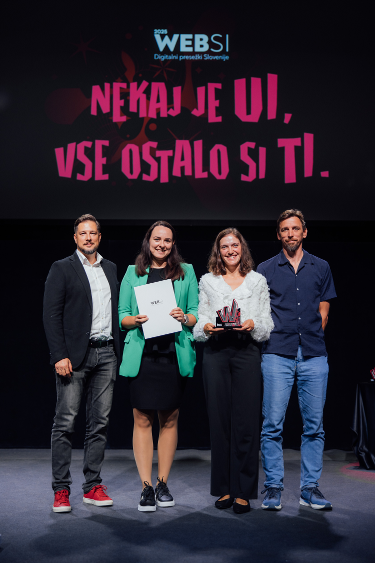 iPROM na tekmovanju WEBSI 2025 zmagal v kategoriji Uporaba podatkov s projektom Ljubljana Airport FLY in dosegel tretje mesto v kategoriji Trgovina s projektom SPAR Tailormade - iPROM - Novice