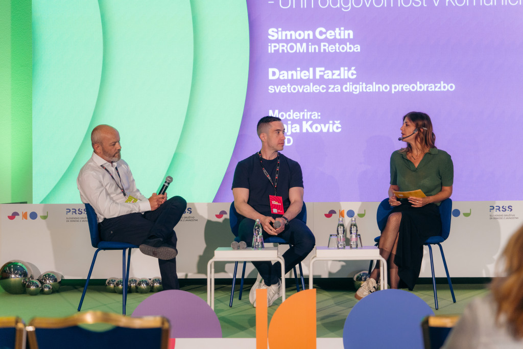 Simon Cetin na konferenci SKOJ v Portorožu Komunikatorji so najboljši prompt inženirji_iPROM Novica